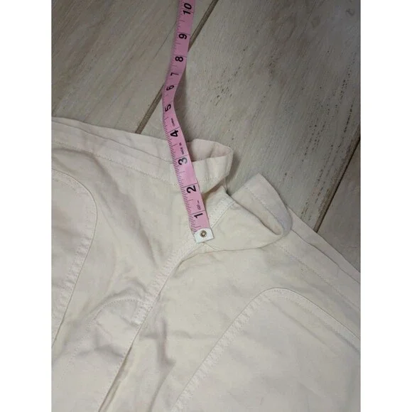 Madewell Denim Pull-On Paperbag Utility Shorts: Garment-Dyed Edition Size 24 - Picture 8 of 9